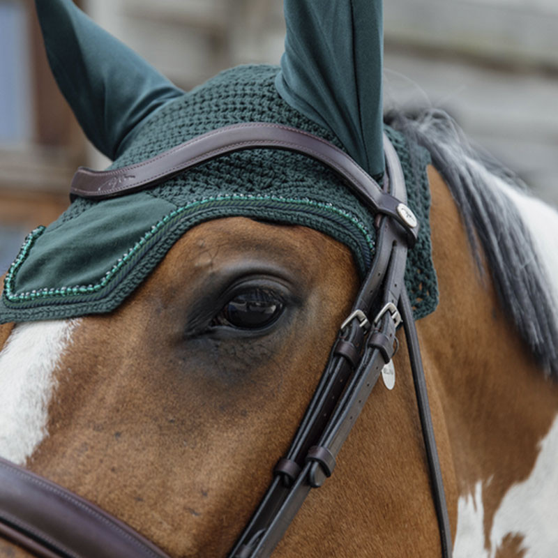 Bonnet anti-mouche Wellington Velvet Pearls Kentucky