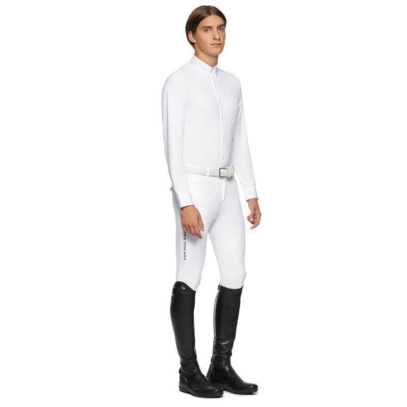Chemise de concours boutonnée manches longues Cavalleria Toscana