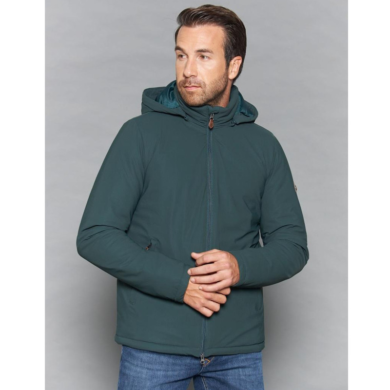 Parka courte Wanda homme Winter 21 Harcour vert foncé 1
