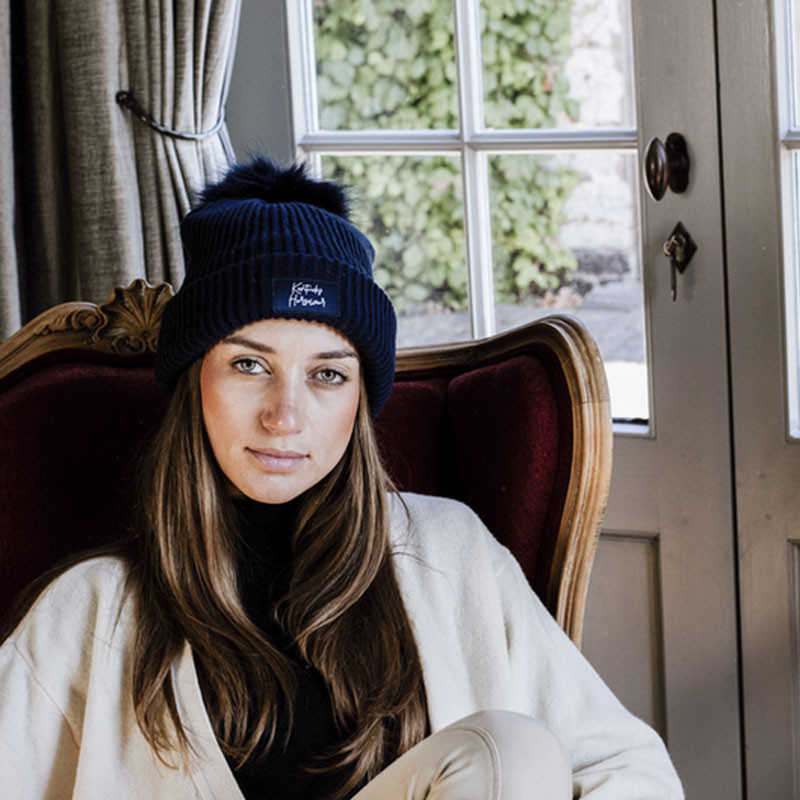 Bonnet à pompon Kentucky