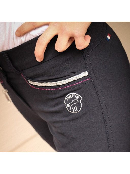 Pantalon d'équitation Junior Fille Marie Jump'In Marine 3 Pantalon d'équitation Junior Fille Marie Jump'In Marine 3