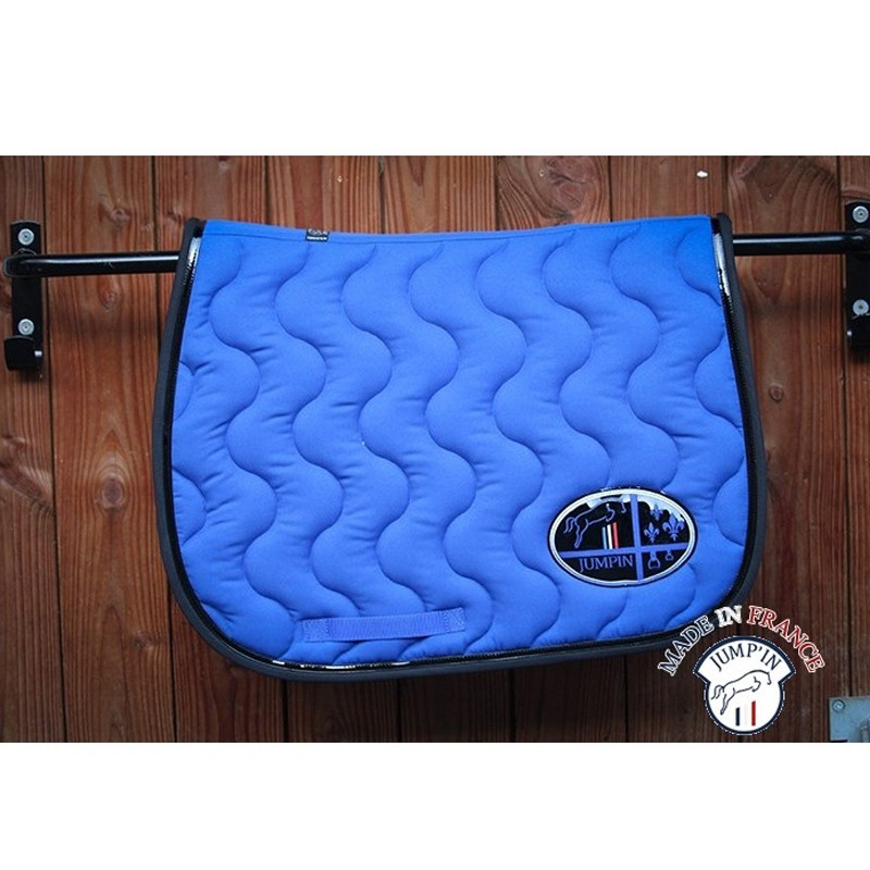 Tapis Jumpad Ecusson Jump'In Bleu roi et noir 1