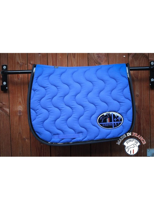 Tapis Jumpad Ecusson Jump'In Bleu roi et noir 1