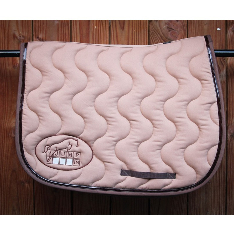 Tapis Jumpad Ecusson Jump'In Beige et choco 2