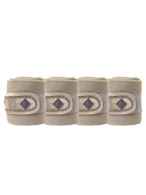 Bandes de polo Velvet Pearls Kentucky beige 1