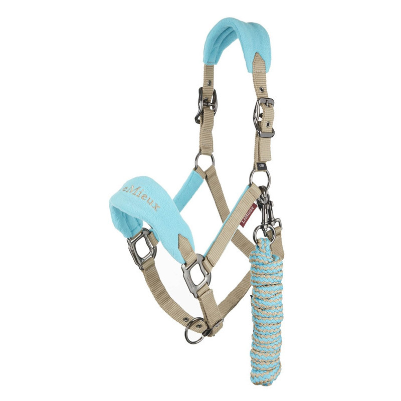 Licol + longe Vogue Fleece LeMieux Azur