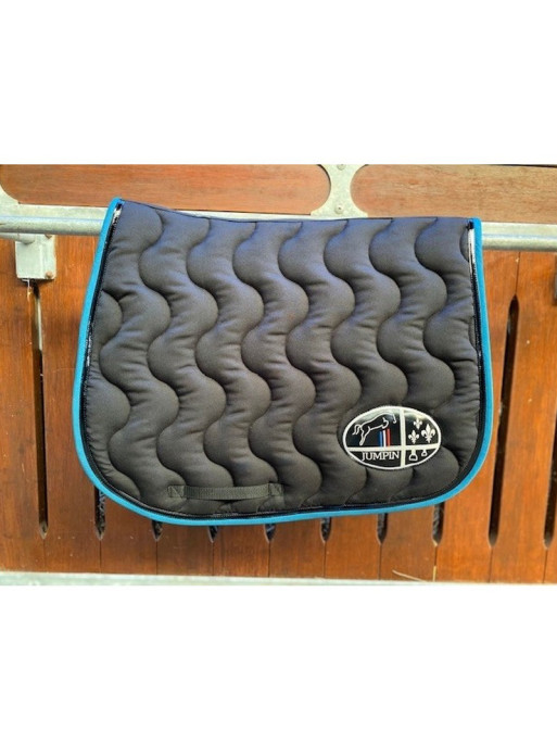 Tapis Jumpad Ecusson Jump'In noir / bleu canard 1 Tapis Jumpad Ecusson Jump'In noir / bleu canard 1