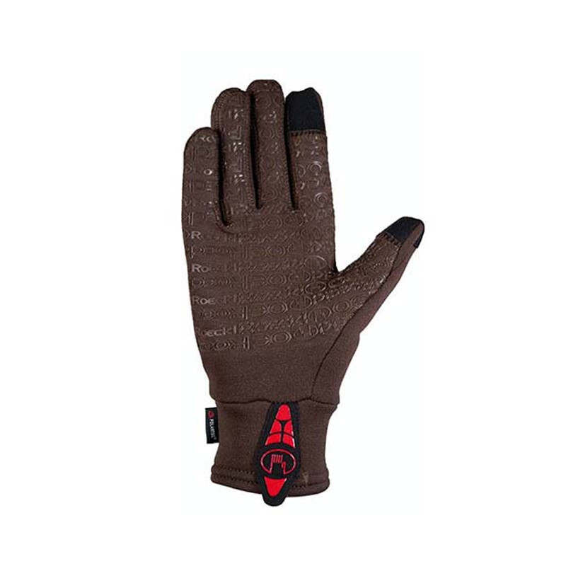 Gants Weldon Polartec Roeckl Sports marron 2