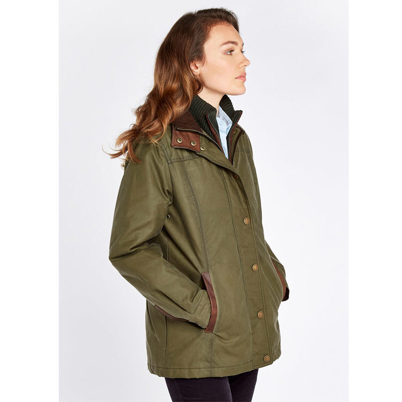 Veste en coton ciré Mountrath Dubarry