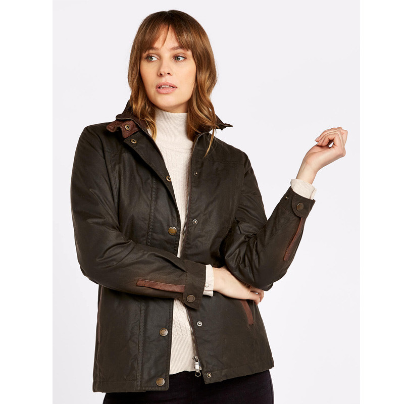 Veste en coton ciré Mountrath Dubarry