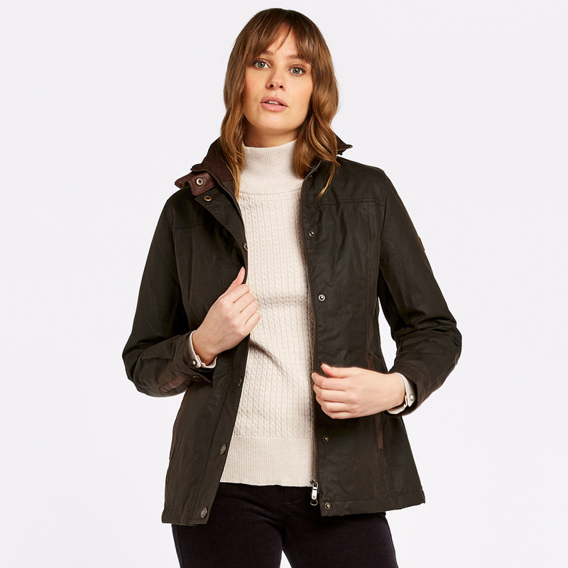 Veste en coton ciré Mountrath Dubarry