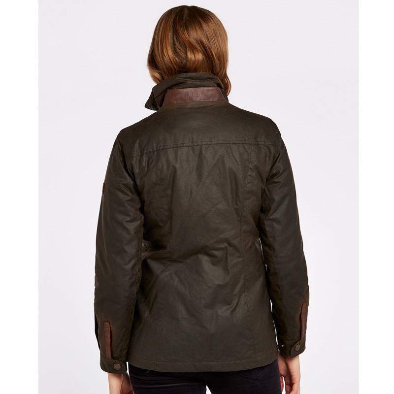 Veste en coton ciré Mountrath Dubarry