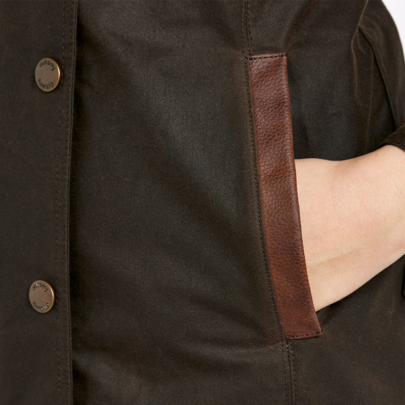 Veste en coton ciré Mountrath Dubarry