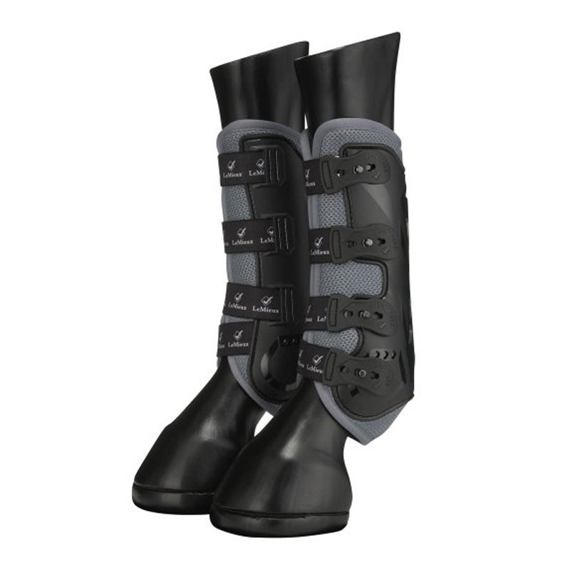 Guêtres Ultra Mesh Snug Boot Postérieurs LeMieux gris 1