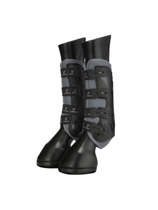 Guêtres Ultra Mesh Snug Boot Antérieurs LeMieux gris 1 Guêtres Ultra Mesh Snug Boot Antérieurs LeMieux gris 1