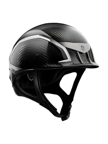 Casque XC Samshield noir glossy avant