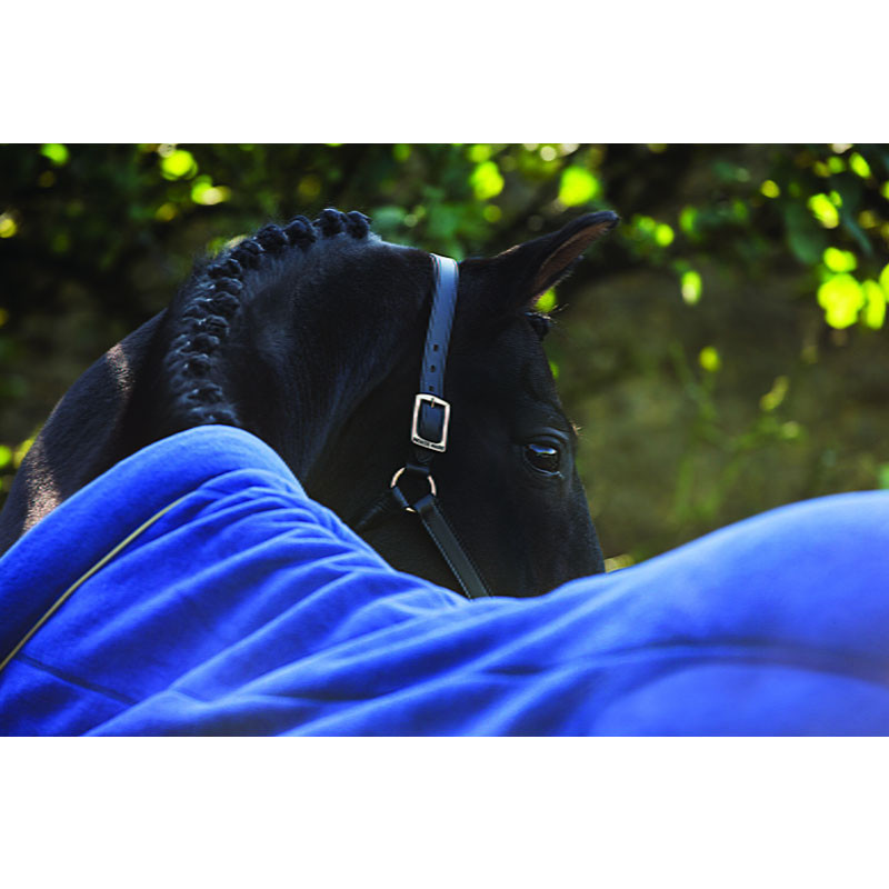 Couverture polaire Rambo Cosy Horseware marine 2