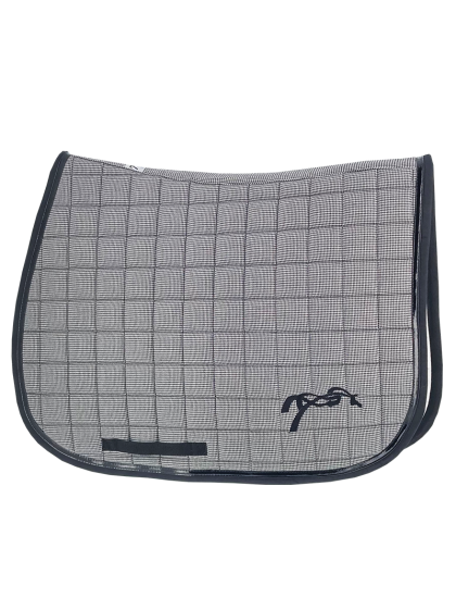 Tapis de selle Classique Pied de Poule Pénélope 1