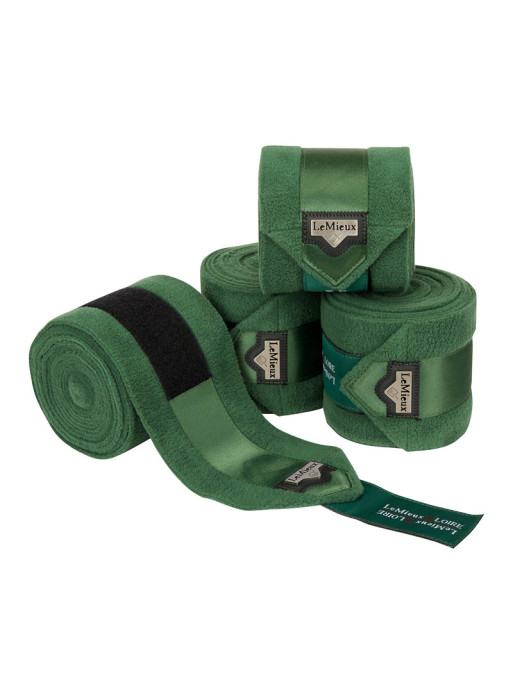 Bandes de polo Loire Satin vert foncé