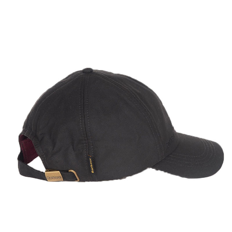 noir 2 Casquette Wax Barbour