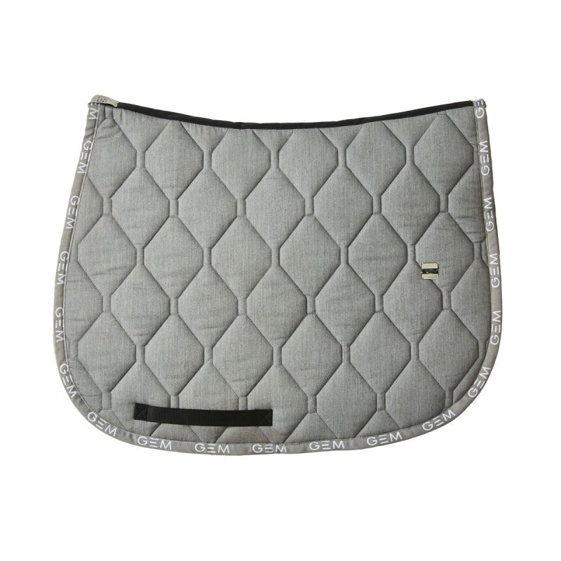Tapis de selle Love GEM Obstacle GEM gris