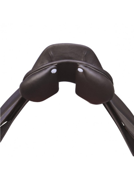Selle mixte Lyon Privilège marron troussequin Selle mixte Lyon Privilège marron troussequin