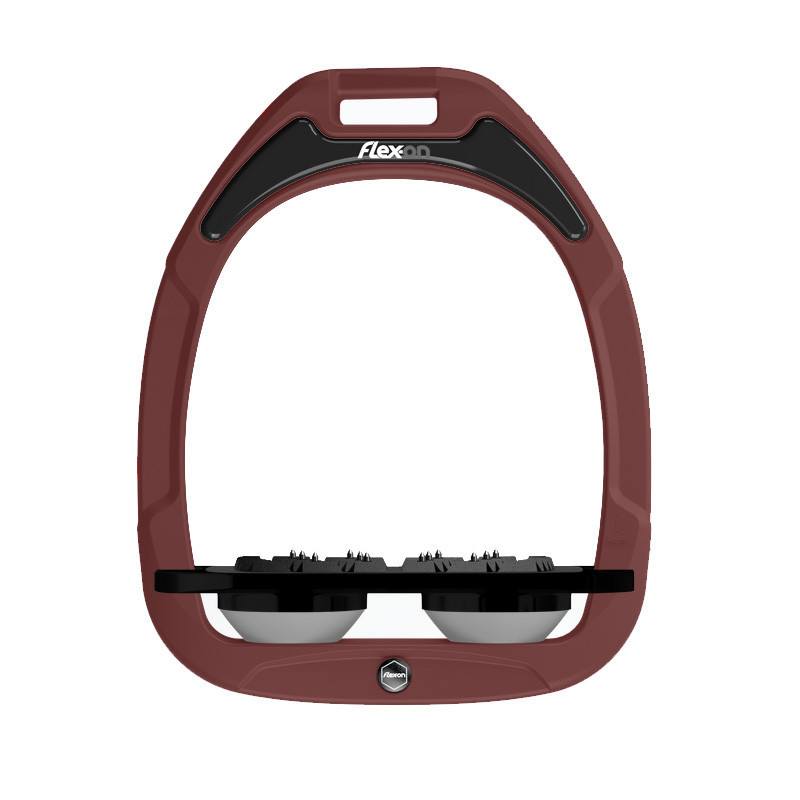 Etriers Green Composite 2 Plat Ultra-Gripp Flex-On cadre bordeaux