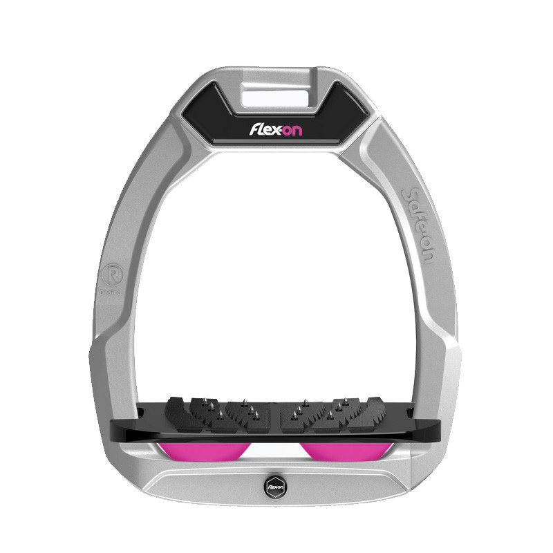 Etriers Safe-On Incliné Ultra-Gripp Flex-On cadre gris alu