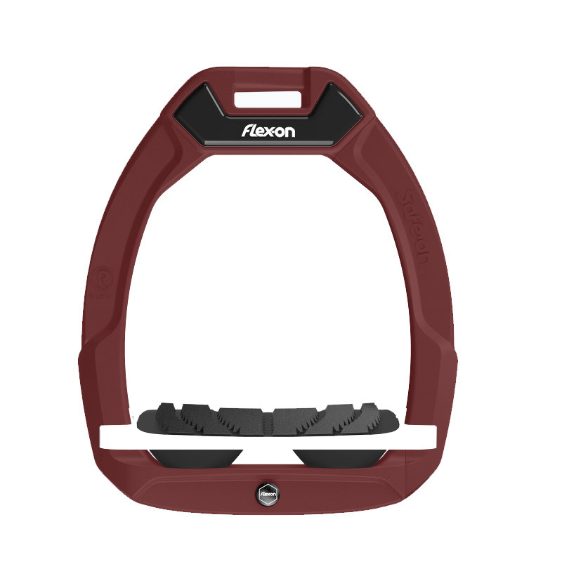 Etriers Safe-On Incliné Gripp Flex-On cadre bordeaux