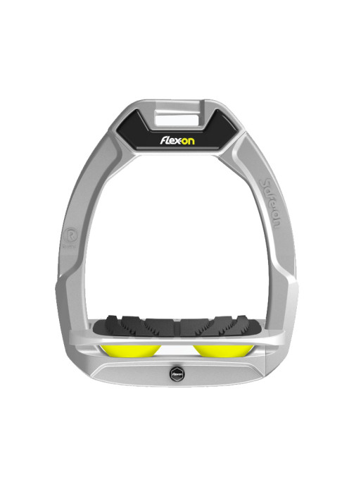 Etriers Safe-On Incliné Gripp Flex-On cadre gris alu Etriers Safe-On Incliné Gripp Flex-On cadre gris alu