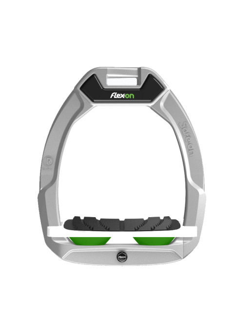 Etriers Safe-On Incliné Gripp Flex-On cadre gris alu Etriers Safe-On Incliné Gripp Flex-On cadre gris alu