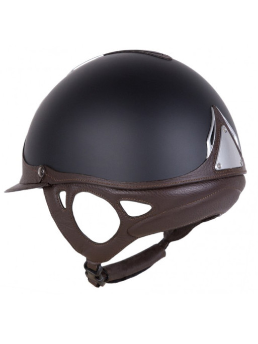Casque Référence US Antarès noir/marron tourné Casque Référence US Antarès noir/marron tourné