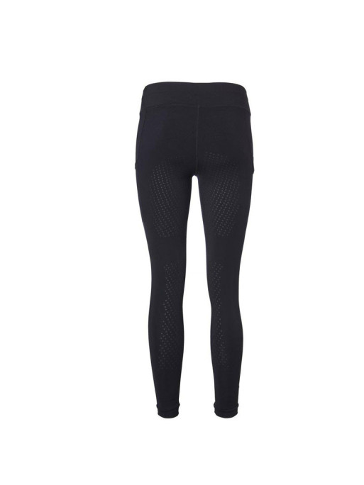 Legging d'équitation Flora Mountain Horse gris clair zoom poche noir dos