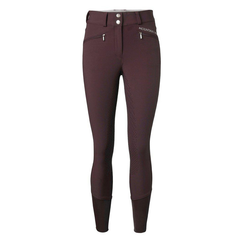 Pantalon d'équitation Diana Mountain Horse bordeaux