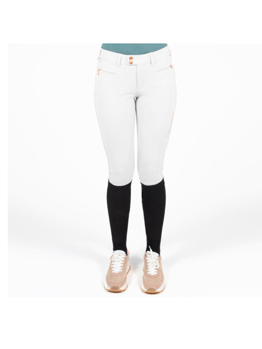 Pantalon Adèle kneep grip RG Samshield blanc Pantalon Adèle kneep grip RG Samshield blanc