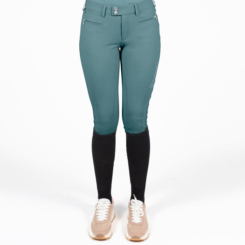 Pantalon Adèle kneep grip T/T Samshield pétrole 1