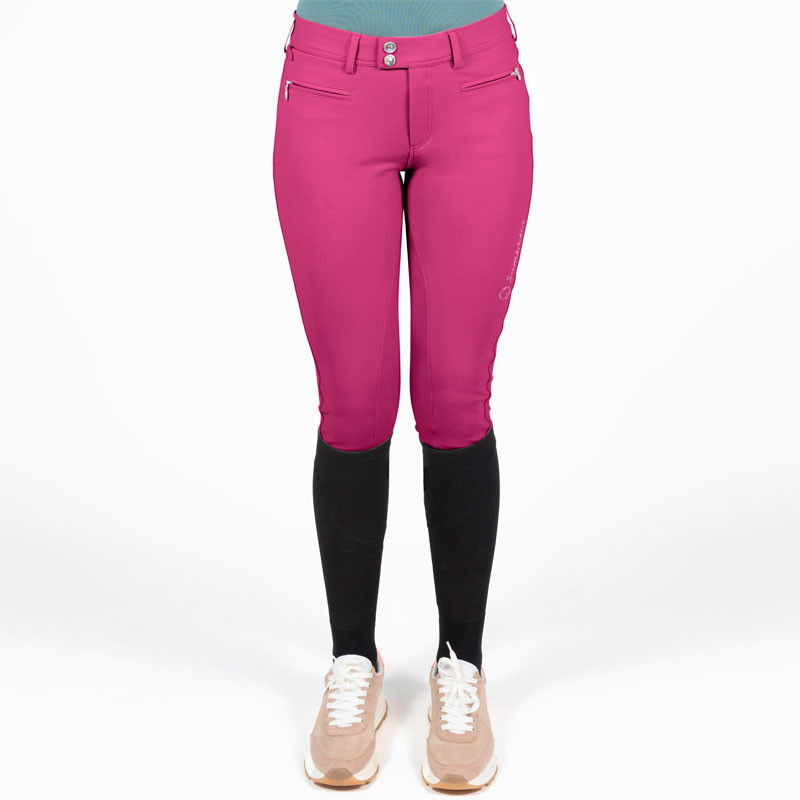 Pantalon Adèle kneep grip T/T Samshield rose