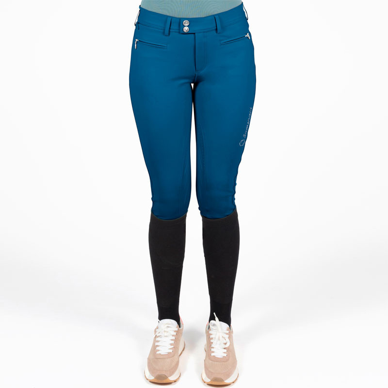 Pantalon Adèle kneep grip T/T Samshield bleu indigo
