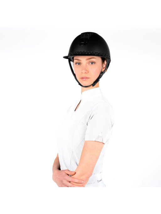 Polo de concours Bianca Samshield blanc Polo de concours Bianca Samshield blanc
