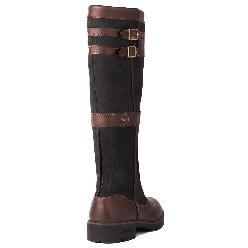 Bottes Longford Dubarry marron / noir 2