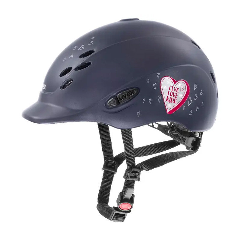 Casque Onyxx Glamour enfant Uvex marine