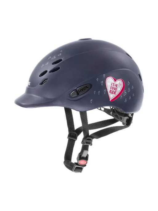 Casque Onyxx Glamour enfant Uvex marine Casque Onyxx Glamour enfant Uvex marine