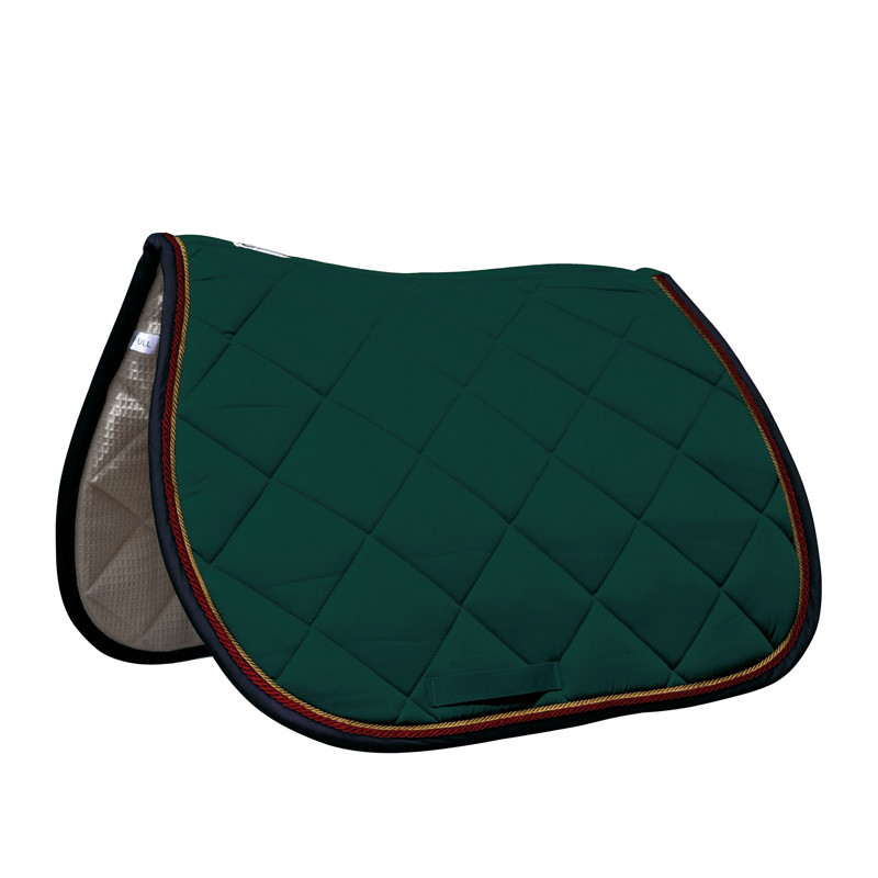 Tapis Palm Beach Privilège Équitation vert or rouge