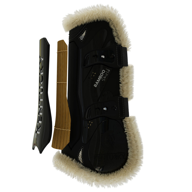 Guêtres Bamboo shield Elastic mouton vegan Kentucky noir