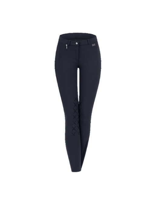 Pantalon d'équitation Micro Knie Silikon ELT marine Pantalon d'équitation Micro Knie Silikon ELT marine