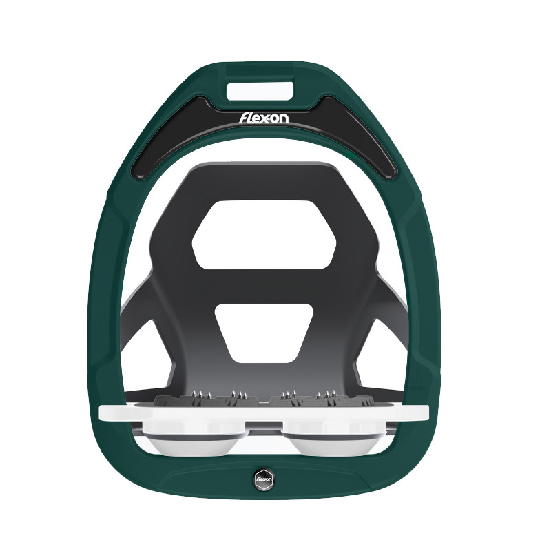 Etriers Green Composite 2 Plat Ultra Gripp avec cage Flex-On