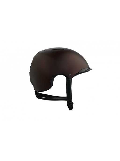 Casque Gravity S Mat Naca prune sans visiere profil Casque Gravity S Mat Naca prune sans visiere profil