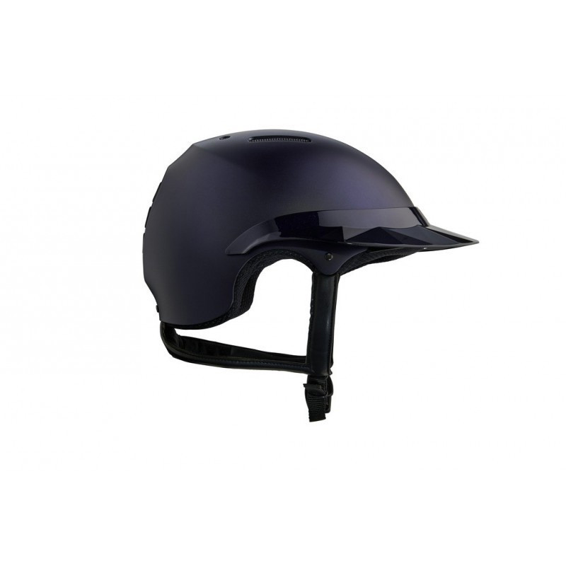 Casque Gravity S Mat Naca bleu visiere brillante