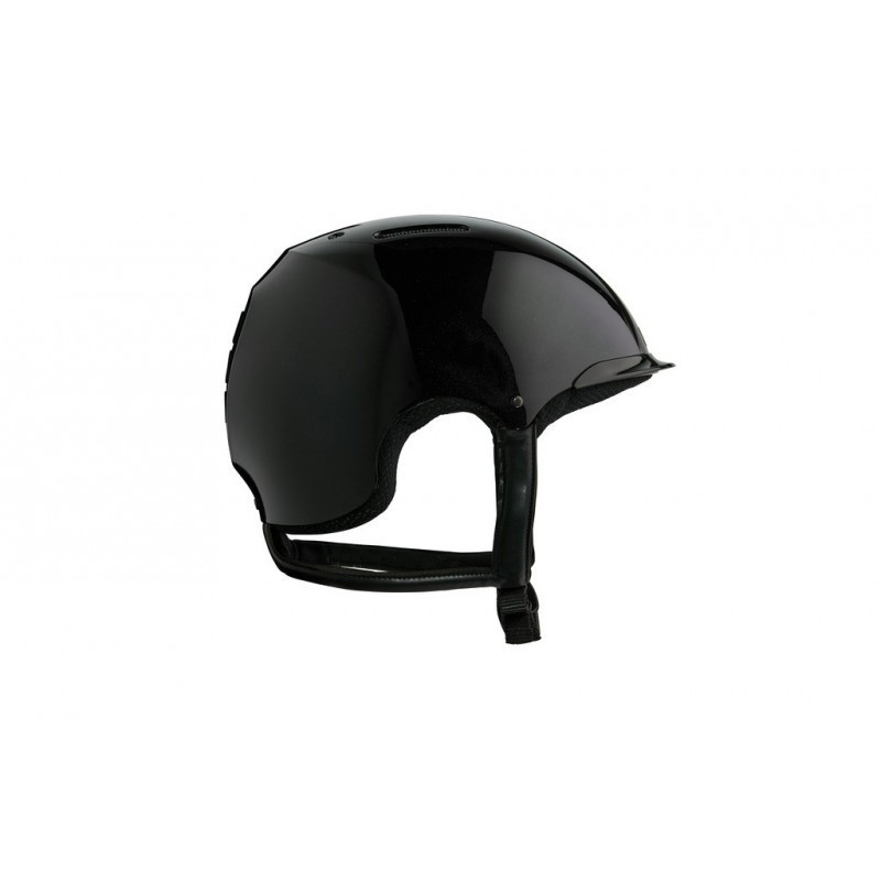 Casque Gravity S brillant Naca noir sans visiere