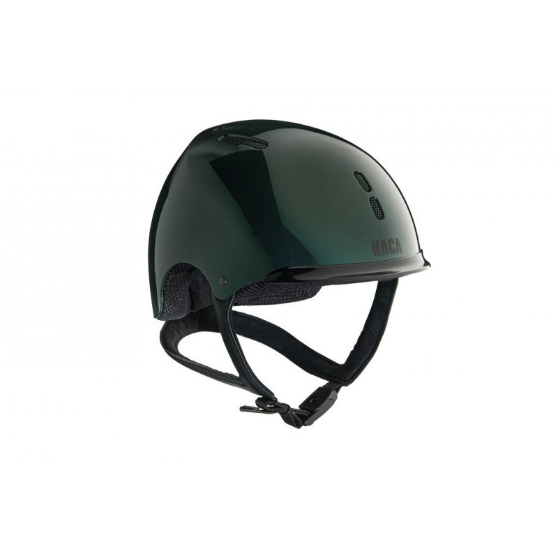 Casque Gravity S brillant Naca vert sans visiere
